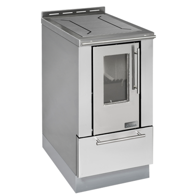 Holzkochherd Reiat 38  CNS B/H/T 380 /  900 / 600 mm