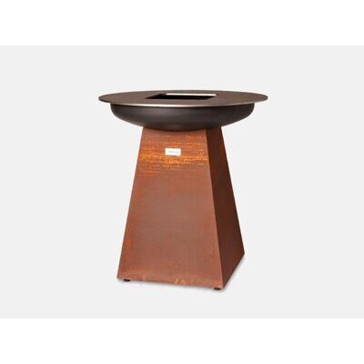 OnFire BBQ Höhe 100 cm, Rostoptik, ohne Holzfach